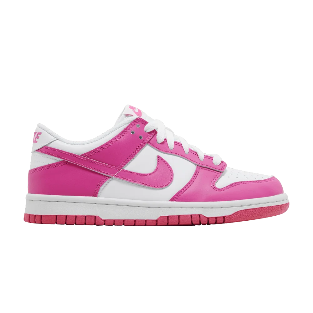 Кроссовки Nike Dunk Low GS 'Laser Fuchsia'