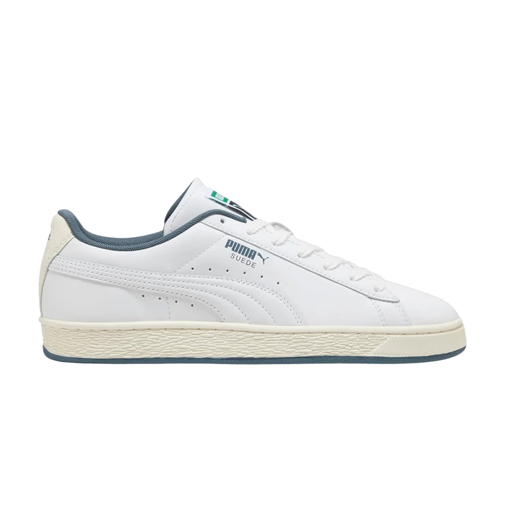 Кроссовки Puma Suede 'White Evening Blue'