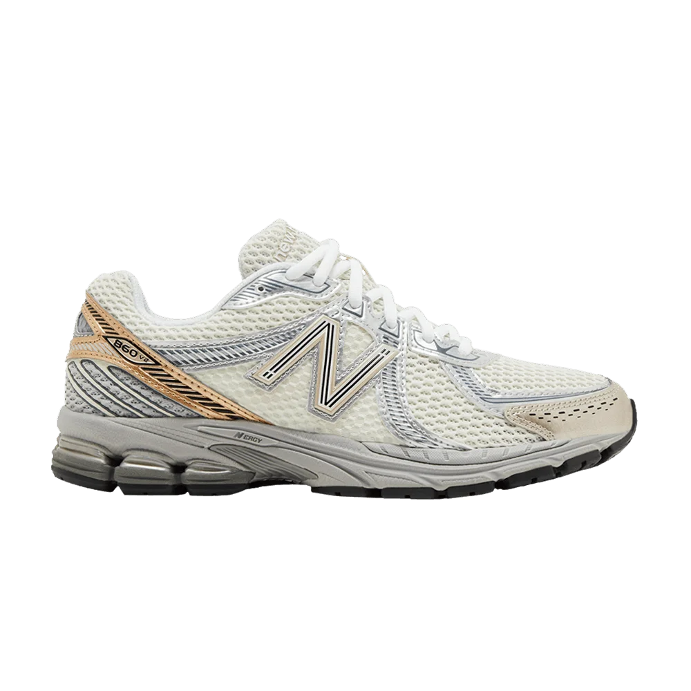 Кроссовки New Balance 860v2 'Sea Salt Gold Metallic'