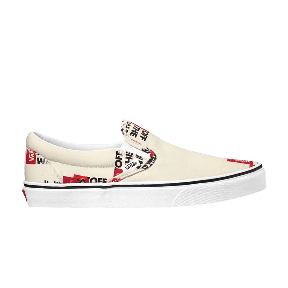 Vans Classic Slip-On 'Packing Tape - Blanc De Blanc'