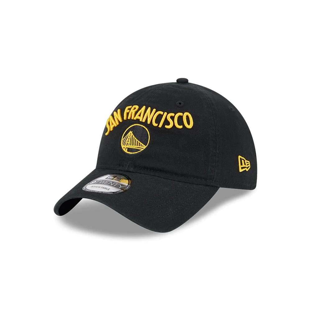 Бейсболка New Era Golden State Warriors 9TWENTY 2024 City Edition NBA Strapback Hat