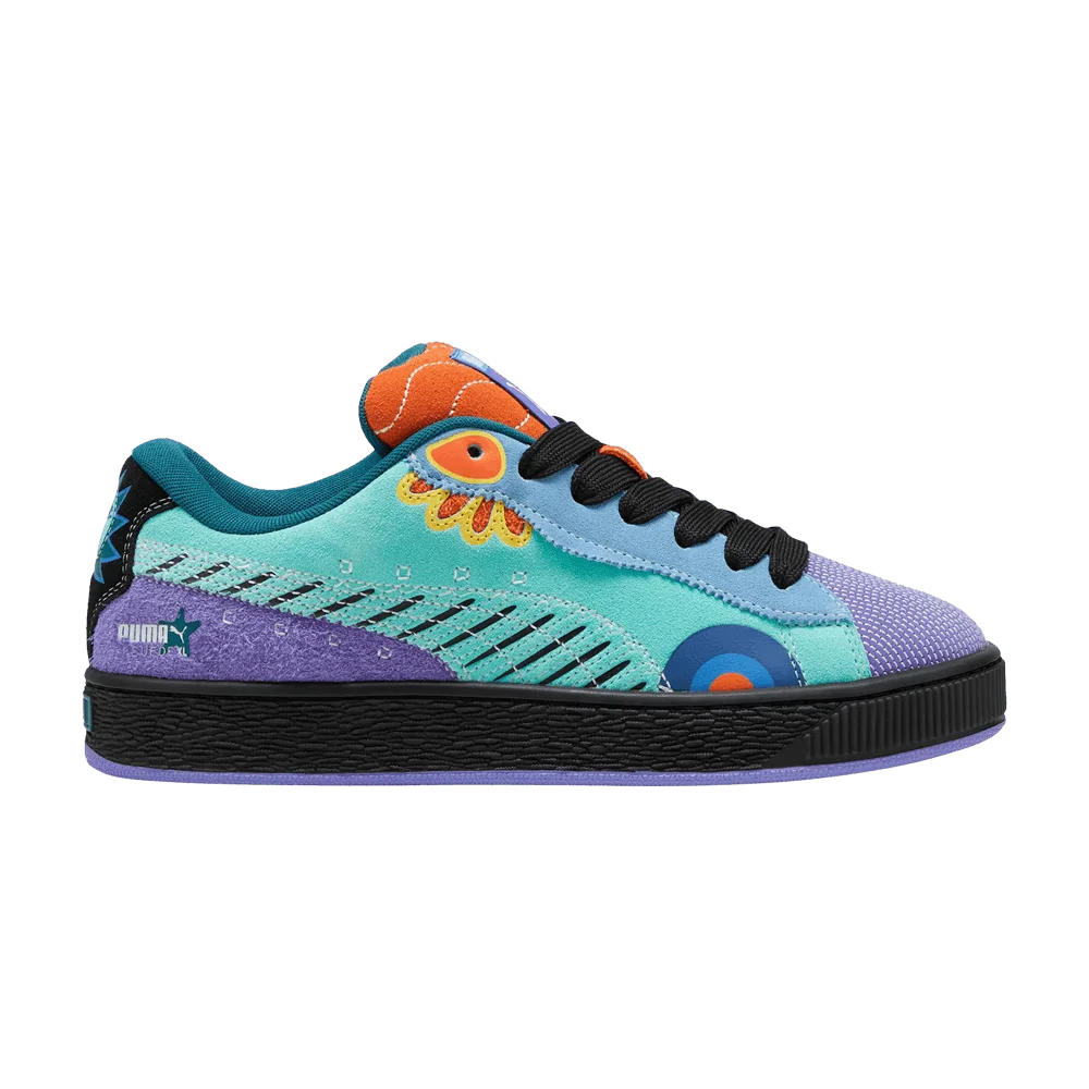 Кроссовки Puma Suede XL 'Dia De Los Muertos Pack - Mint'