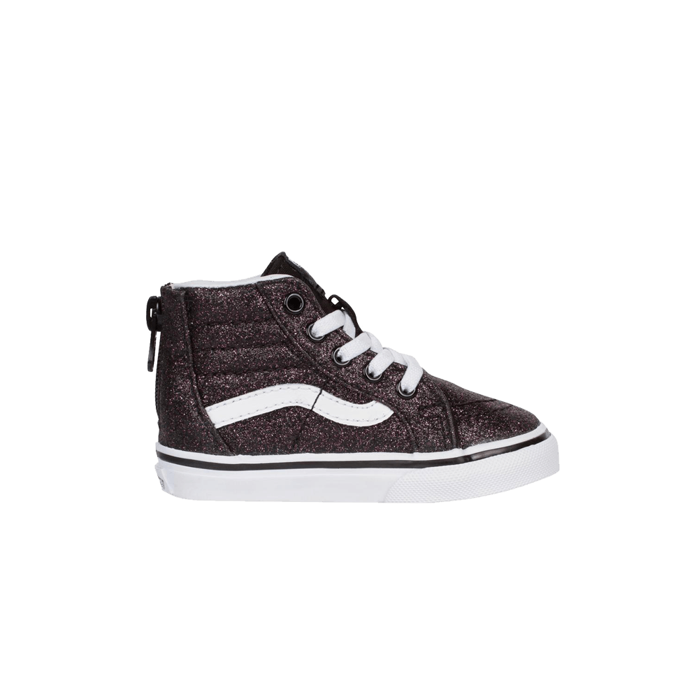 Кроссовки Vans Sk8-Hi Zip Toddler 'Glitter Stars'