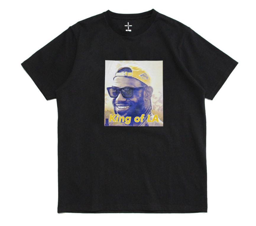 Футболка 2019 James Lebron King of LA Tee Black
