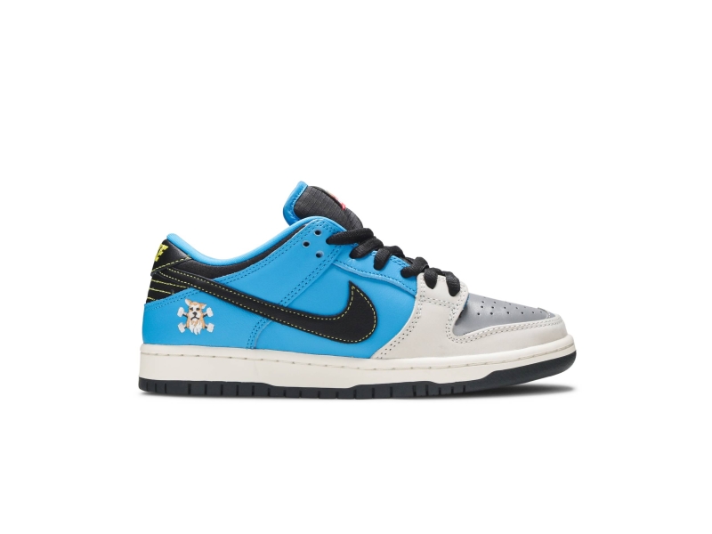 Кроссовки Instant Skateboards x Nike Dunk Low Pro SB QS