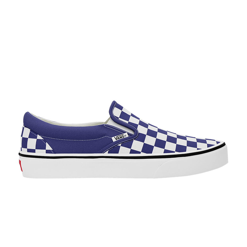 Vans Classic Slip-On 'Checkerboard - Beacon Blue'