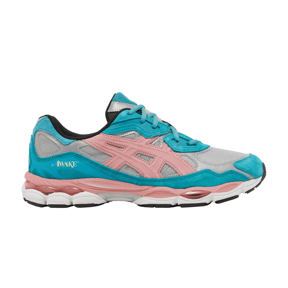 Кроссовки Awake NY x ASICS Gel NYC 'Teal Pink'
