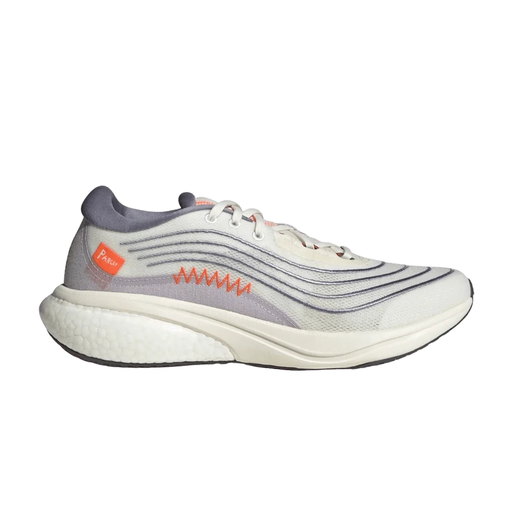 Кроссовки Parley x adidas Supernova 2.0 'Non Dyed Silver Violet'