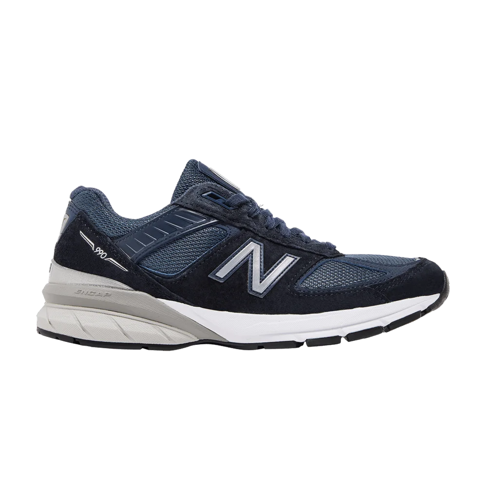 Кроссовки New Balance Wmns 990v5 Made in USA 'Navy Silver'