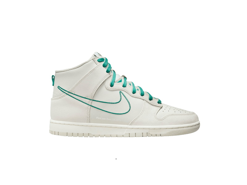 Кроссовки Nike Dunk High SE First Use Pack – Light Bone Green Noise
