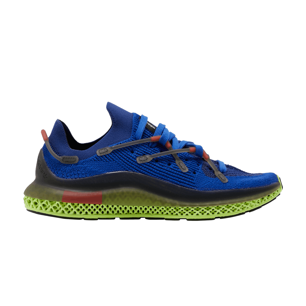 Кроссовки adidas 4D Fusio 'Bold Blue Light Flash Yellow'