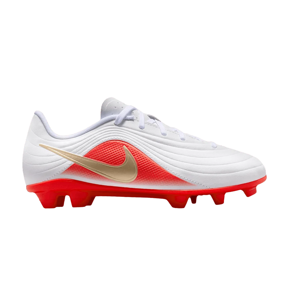 Кроссовки Nike Jr. Tiempo Maestro Club MG Low GS 'White Bright Crimson Blur'