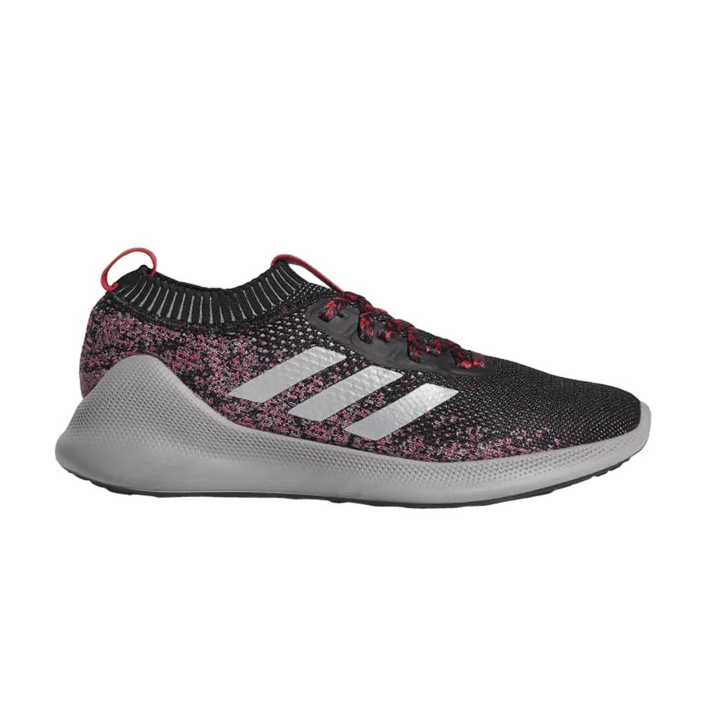 Кроссовки Adidas Purebounce+ 'Core Black Scarlet'
