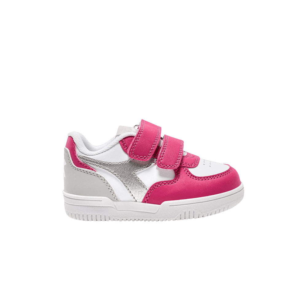 Кроссовки Diadora Raptor Low Toddler 'Pink Yarrow Silver'
