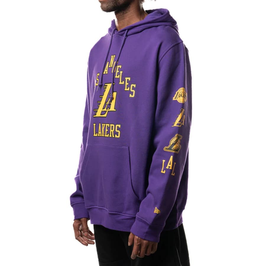 Худи New Era Los Angeles Lakers 2024 City Edition NBA Hoodie