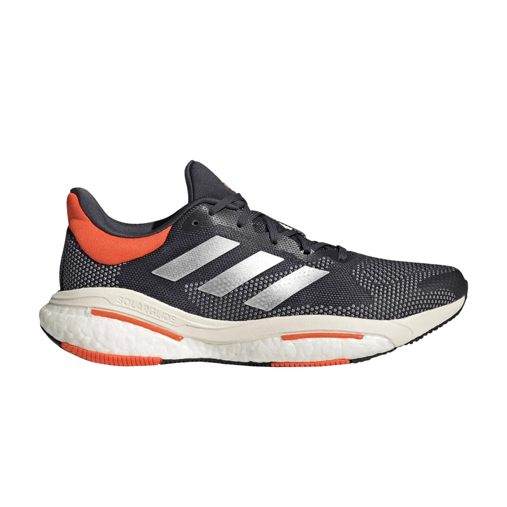 Кроссовки Adidas SolarGlide 5 'Shadow Navy Orange'