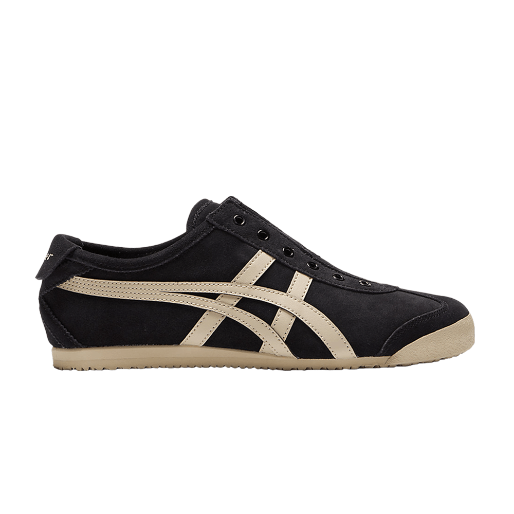 Кроссовки Onitsuka Tiger Mexico 66 Slip-On 'Black Putty'