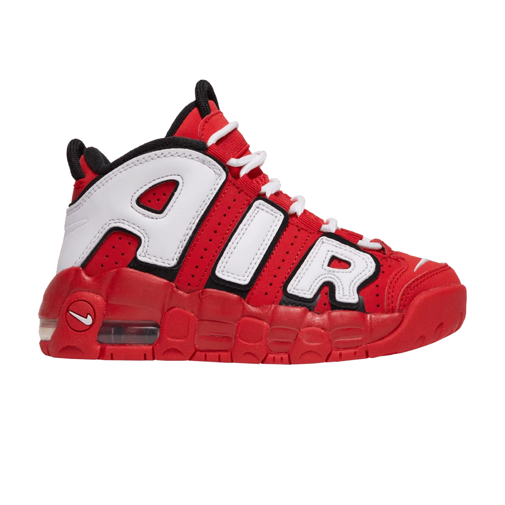 Кроссовки Nike Air More Uptempo QS PS 'University Red'