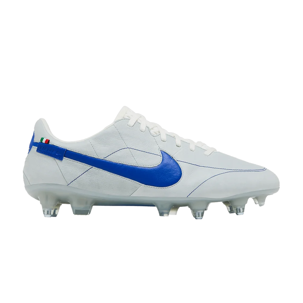 Кроссовки Nike Tiempo Legend 9 Elite Made in Italy SG Pro AC 'Montebelluna - White Game Royal'