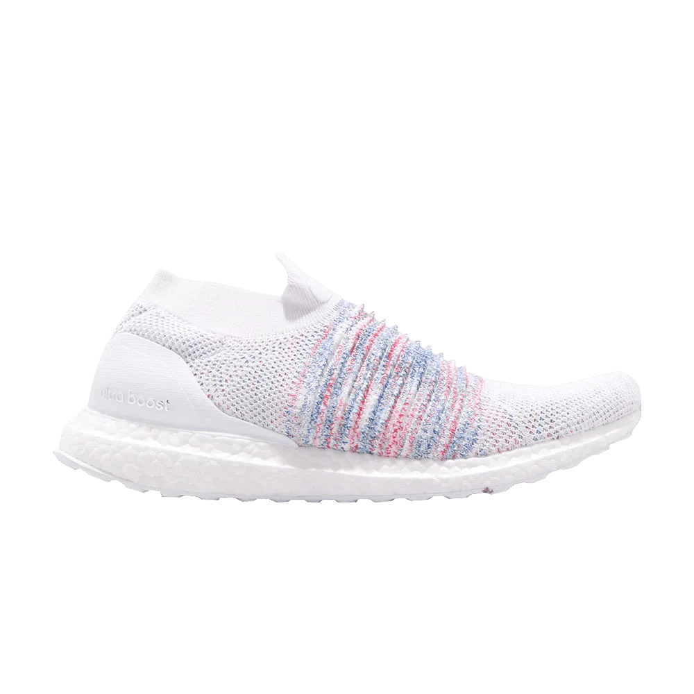 Кроссовки Adidas UltraBoost Laceless 'White Multi-Color'