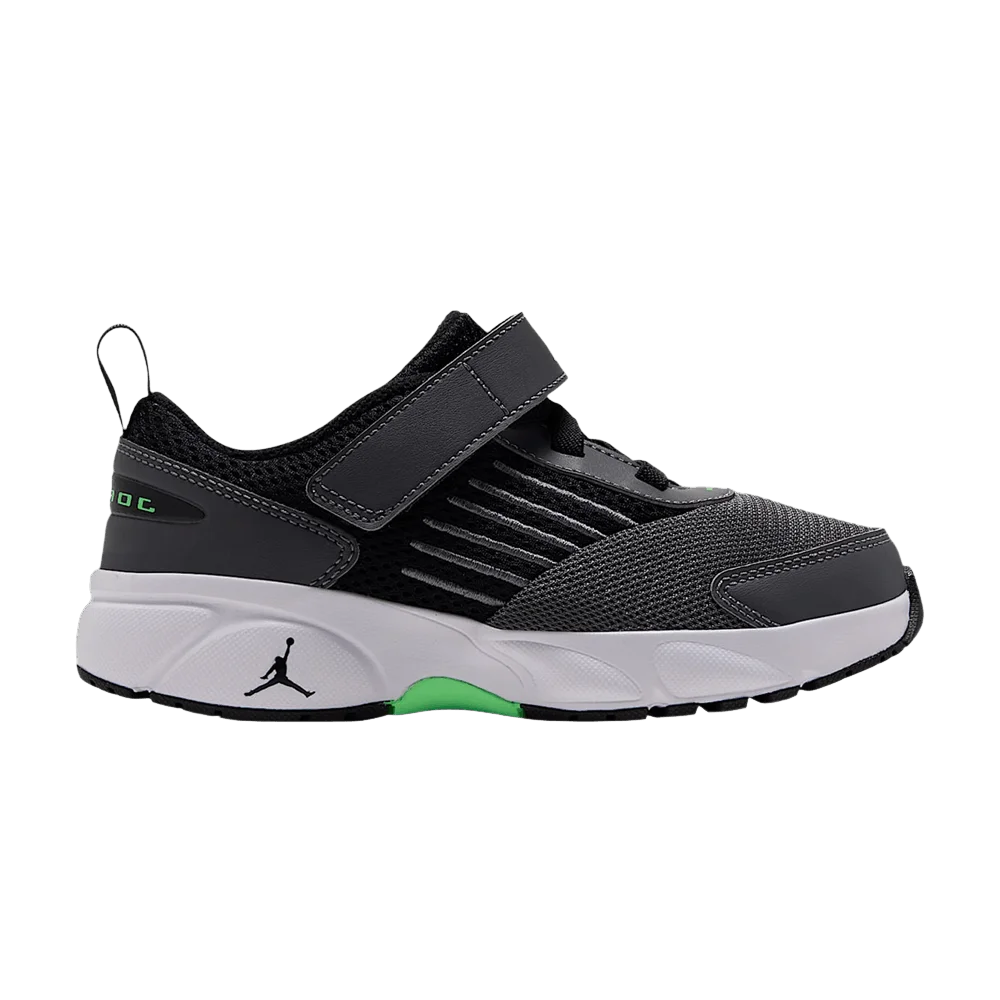 Кроссовки Air Jordan Jordan Trunner Flow PS 'Dark Grey Black White Scream Green'