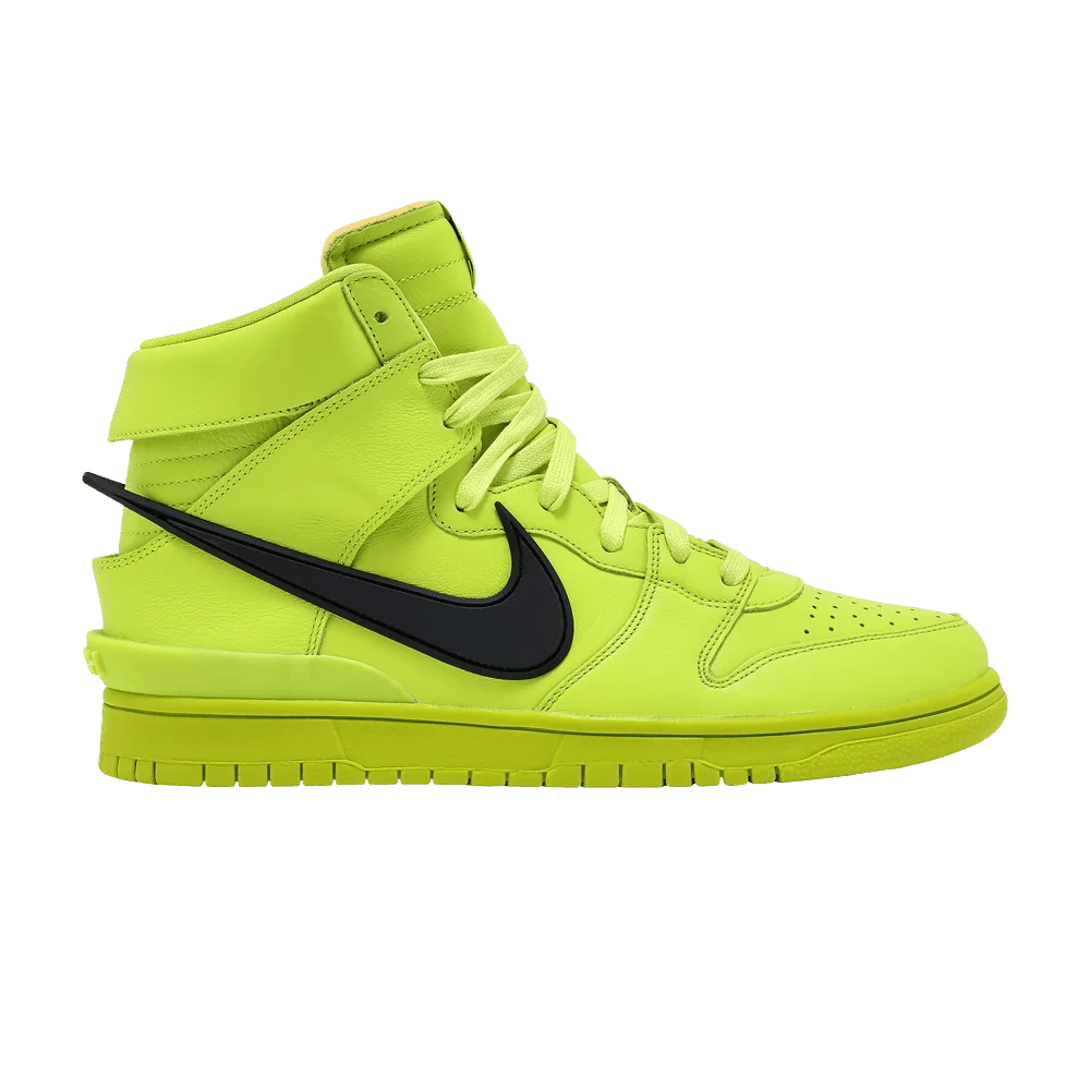 Кроссовки AMBUSH x Nike Dunk High 'Flash Lime'
