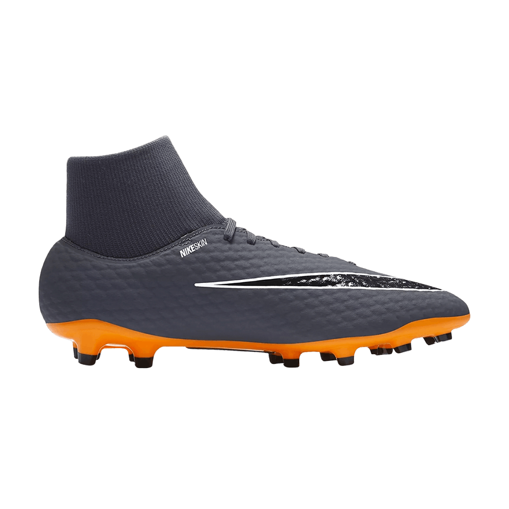 Кроссовки Nike Hypervenom Phantom 3 Academy DF FG 'Grey Orange'
