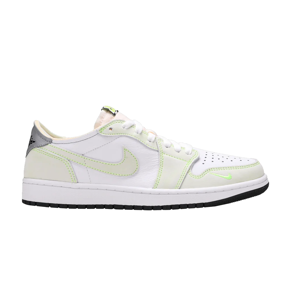 Кроссовки Air Jordan 1 Retro Low OG 'Ghost Green'