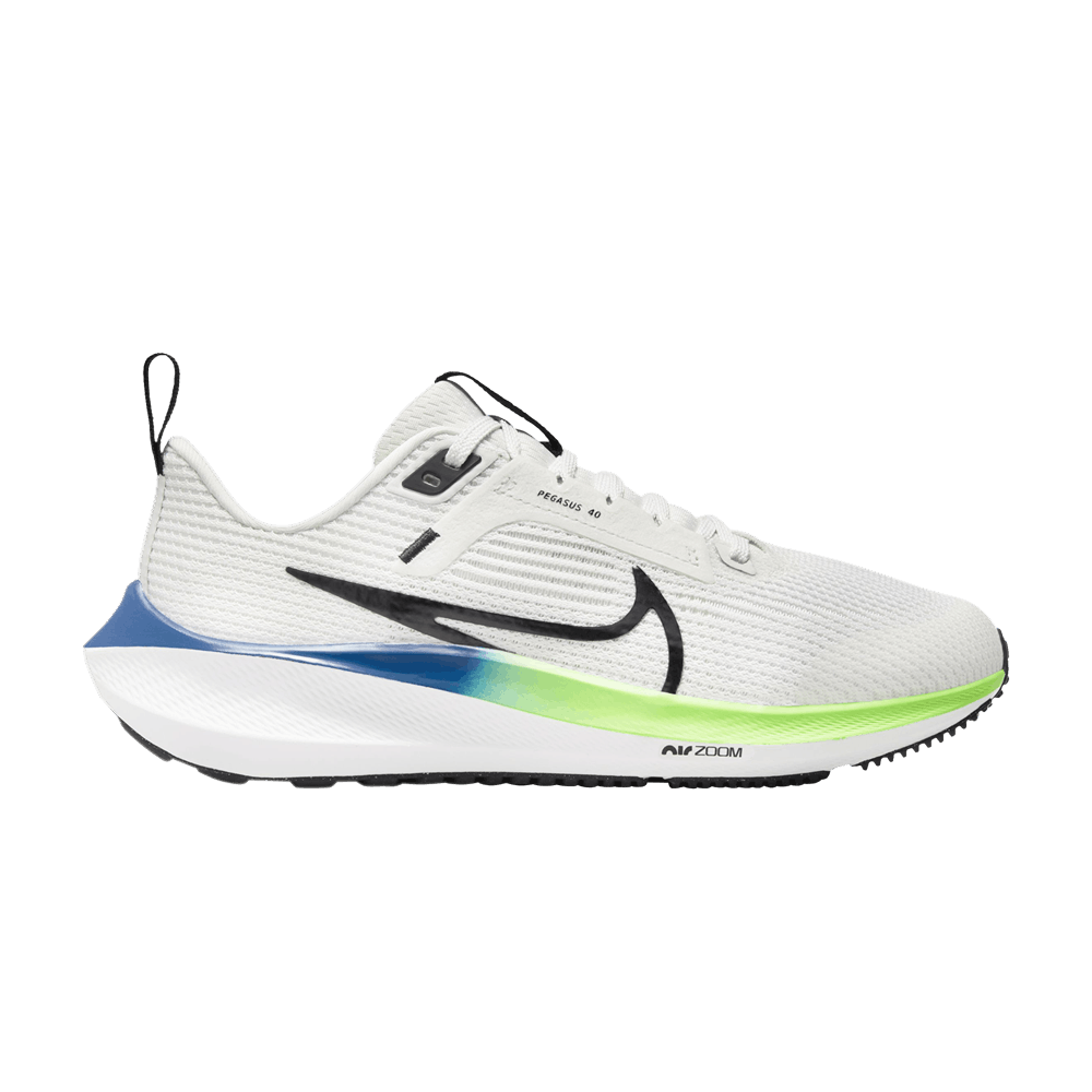 Кроссовки Nike Air Zoom Pegasus 40 GS 'Platinum Tint Green Strike'