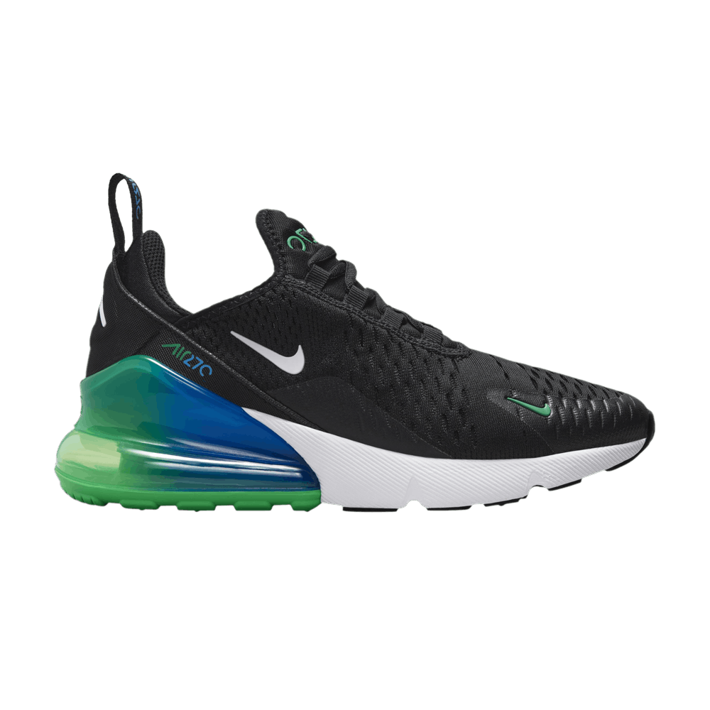 Кроссовки Nike Air Max 270 GS 'Black Photo Blue'
