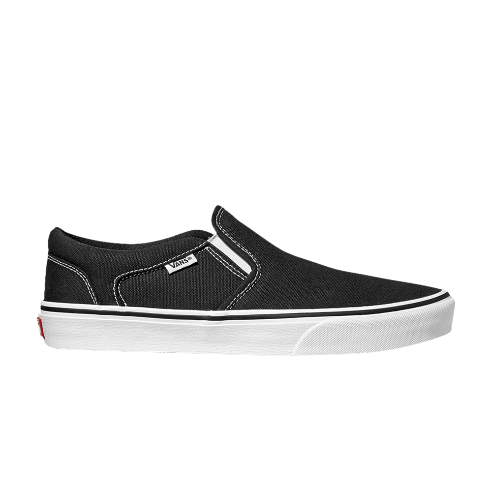Кроссовки Vans Asher 'Black White'