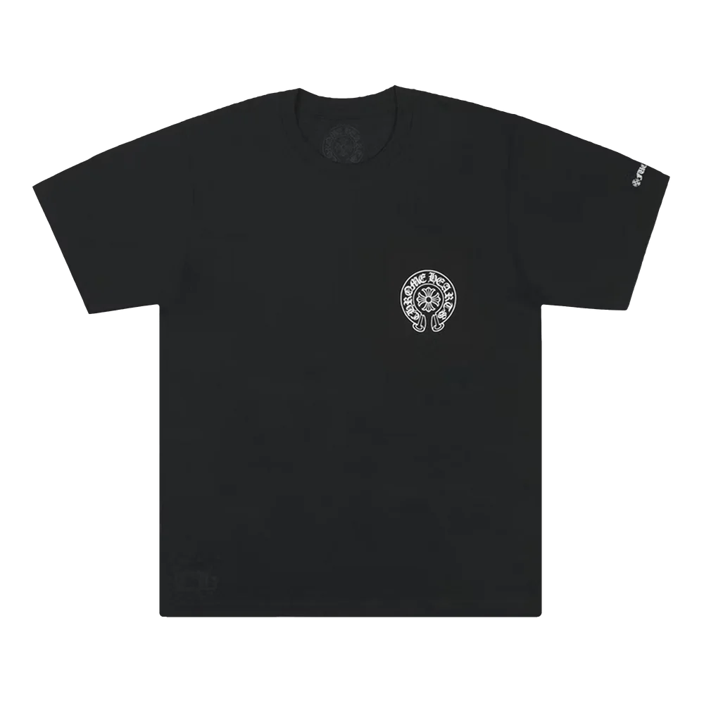 Chrome Hearts Horseshoe Logo Pocket T-Shirt 'Black'