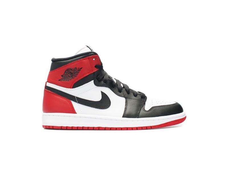 Кроссовки Air Jordan 1 Retro High OG 'Black Toe' 2016