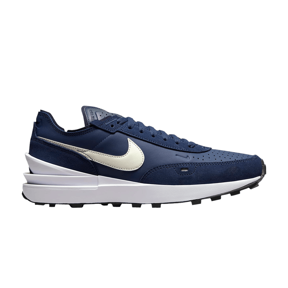 Кроссовки Nike Waffle One Leather 'Midnight Navy'