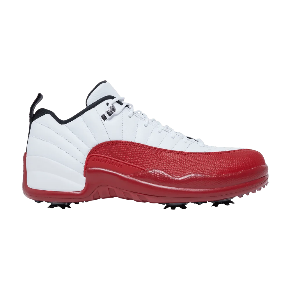 Кроссовки Air Jordan 12 Low Golf 'Cherry'
