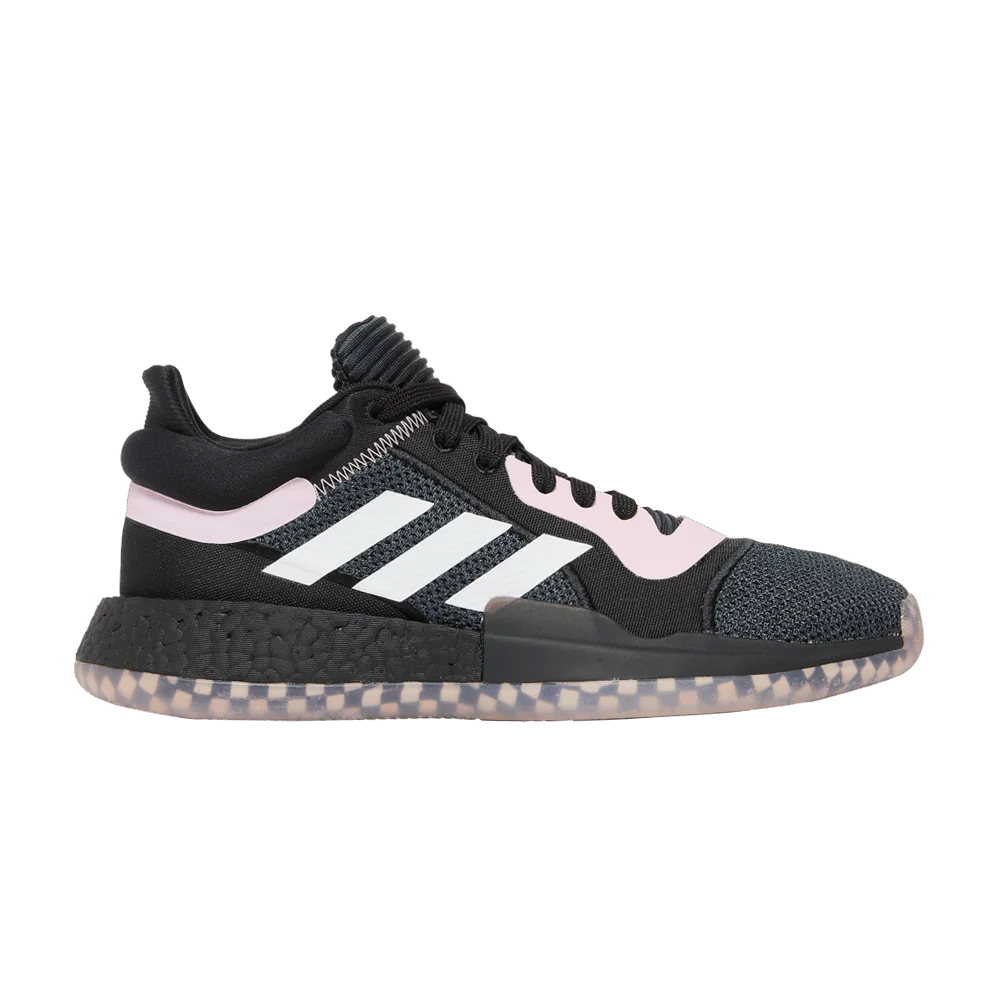 Кроссовки Adidas Marquee Boost Low 'Black Pink'