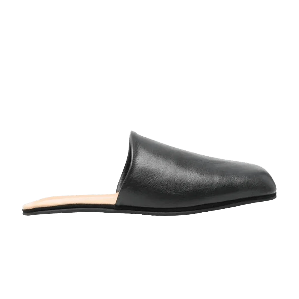 Тапочки Our Legacy Cigarr Slipper 'Sombre Satin Bovine'