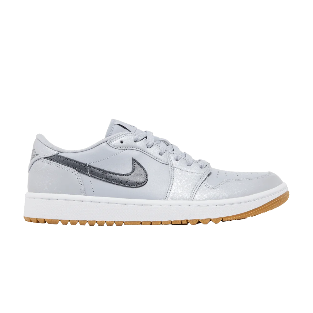 Кроссовки Air Jordan 1 Low Golf 'Wolf Grey Gum'