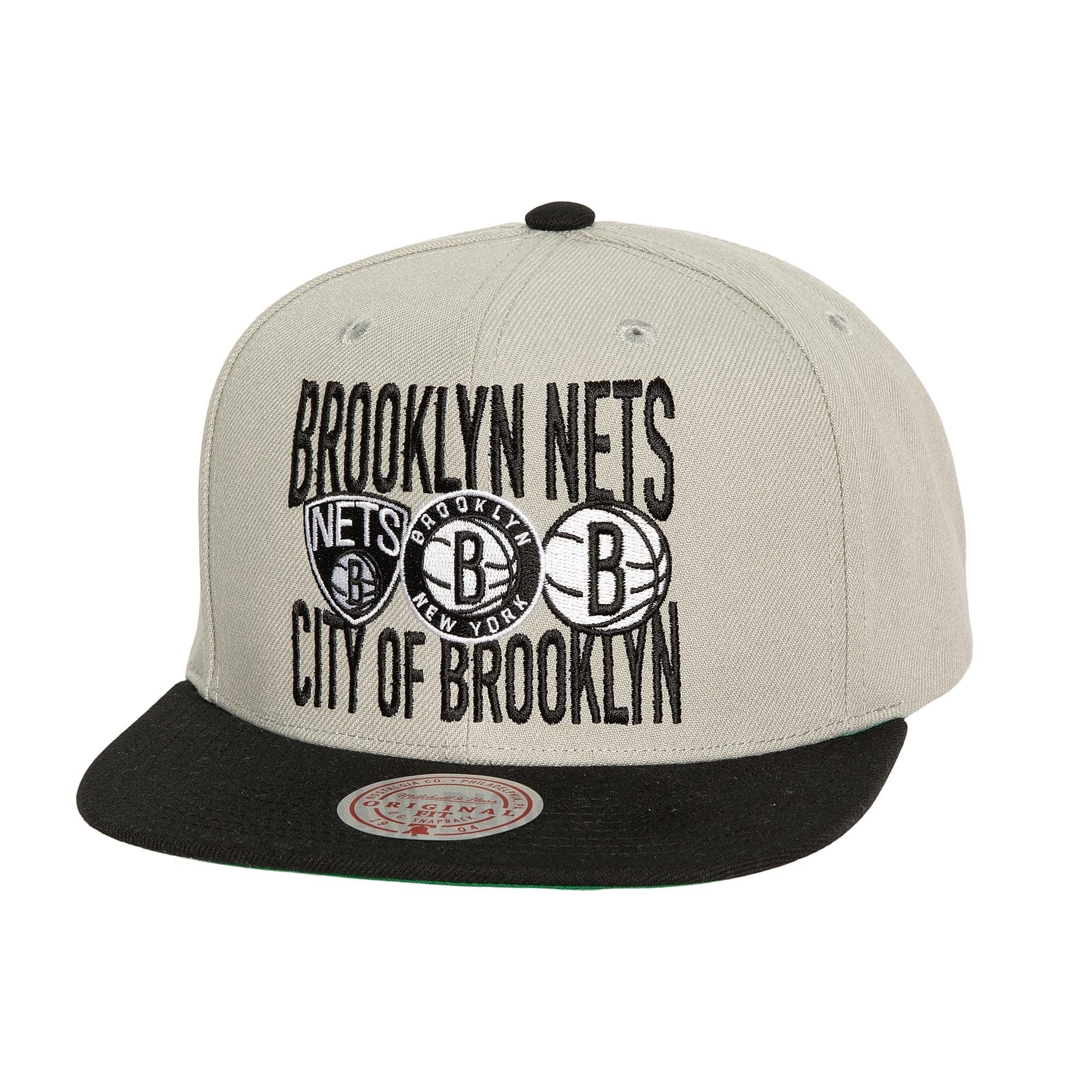 Бейсболка Mitchell & Ness City Love Snapback Brooklyn Nets Hat
