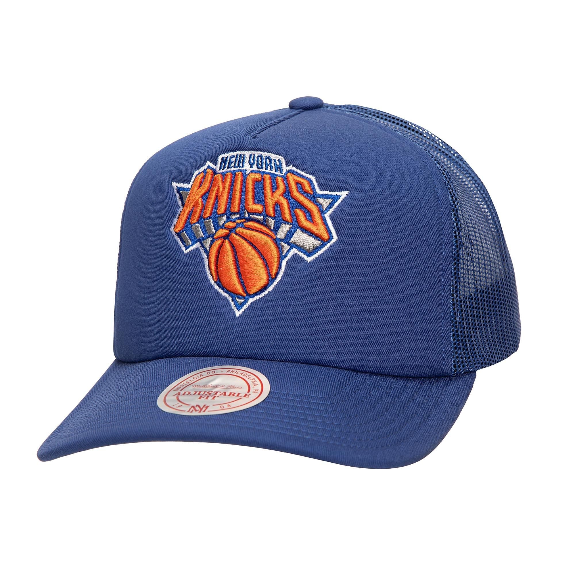 Бейсболка Mitchell & Ness Evergreen Trucker Snapback New York Knicks