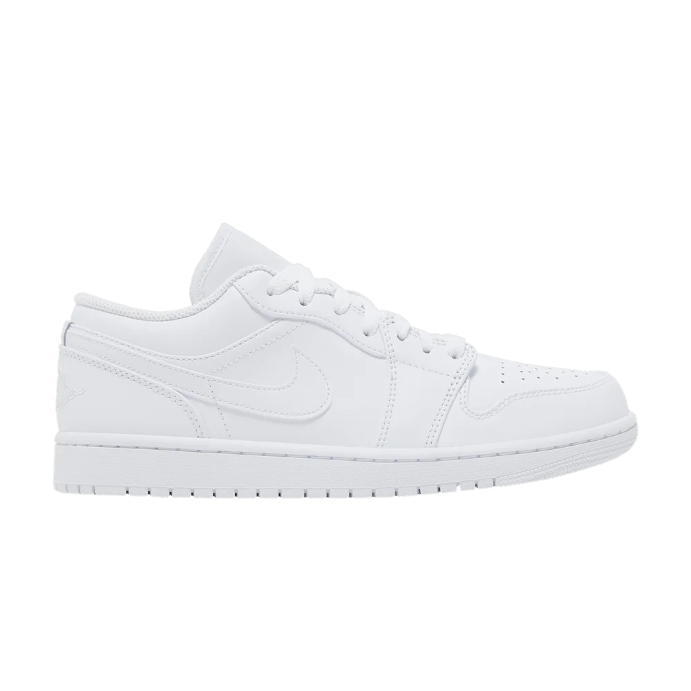 Кроссовки Air Jordan 1 Low 'Triple White' 2022