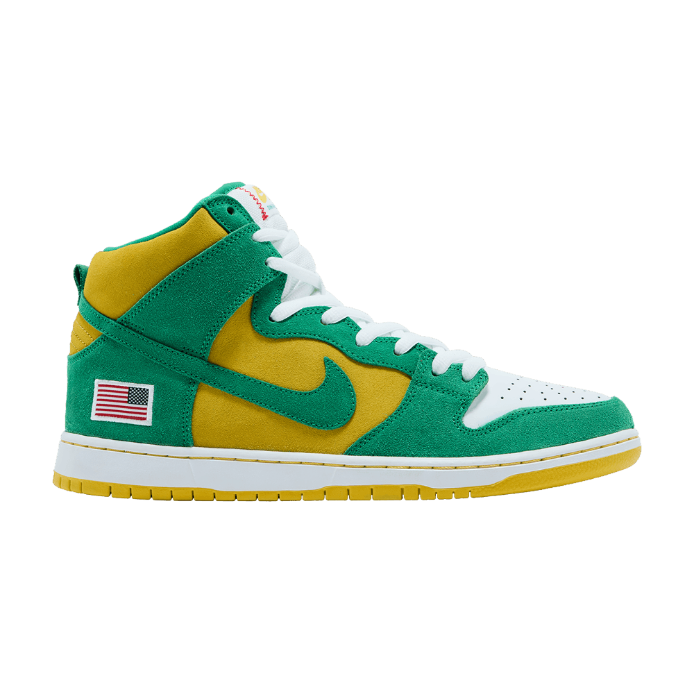 Кроссовки Nike Dunk High Pro SB 'Oakland Athletics'