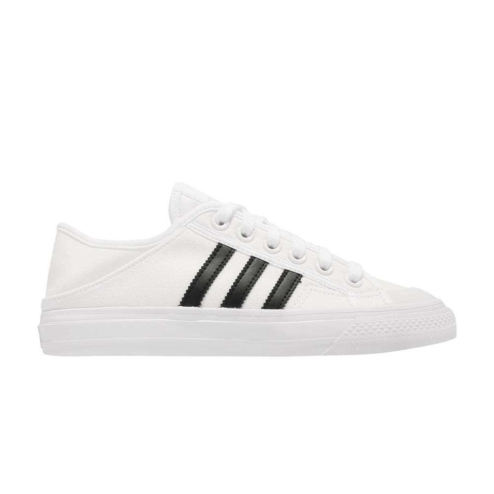 Кроссовки Adidas Collapsible Nizza Low 'White Black'