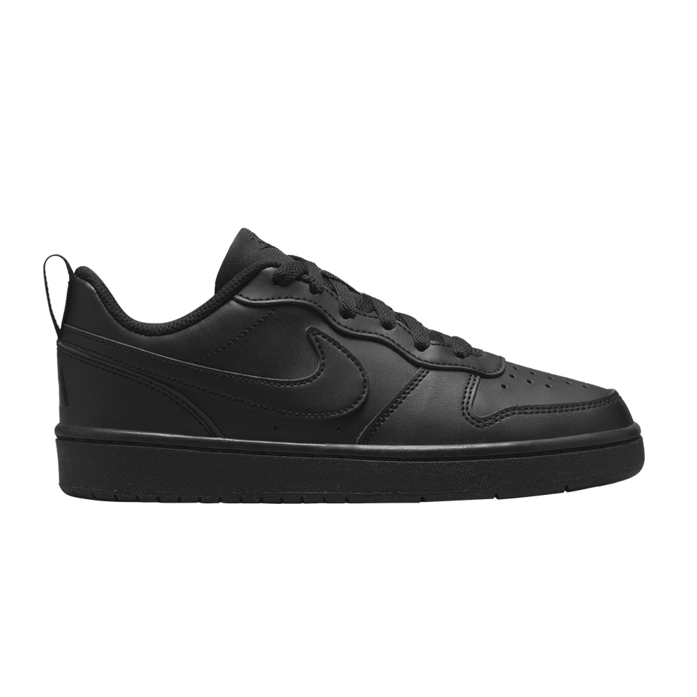 Кроссовки Nike Court Borough Low Recraft GS 'Triple Black'