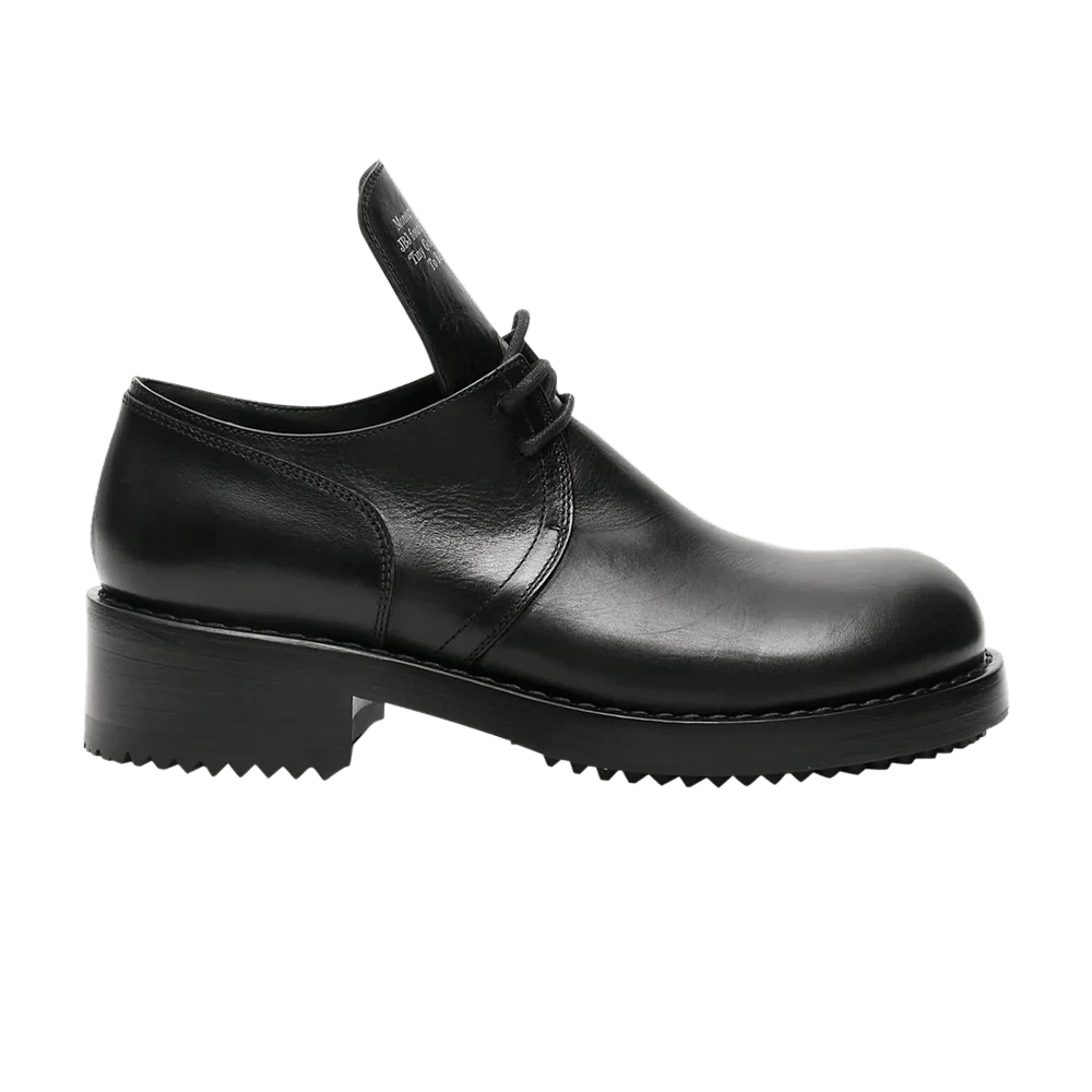 Кроссовки Raf Simons Laced Up Low Derby 'Black'
