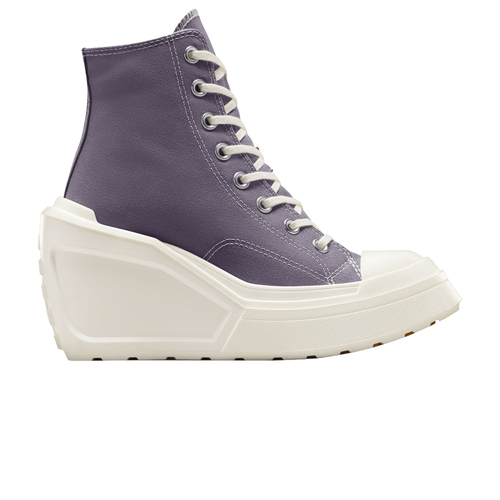 Кроссовки Converse Wmns Chuck 70 De Luxe Wedge Platform High 'Lavender Ash'