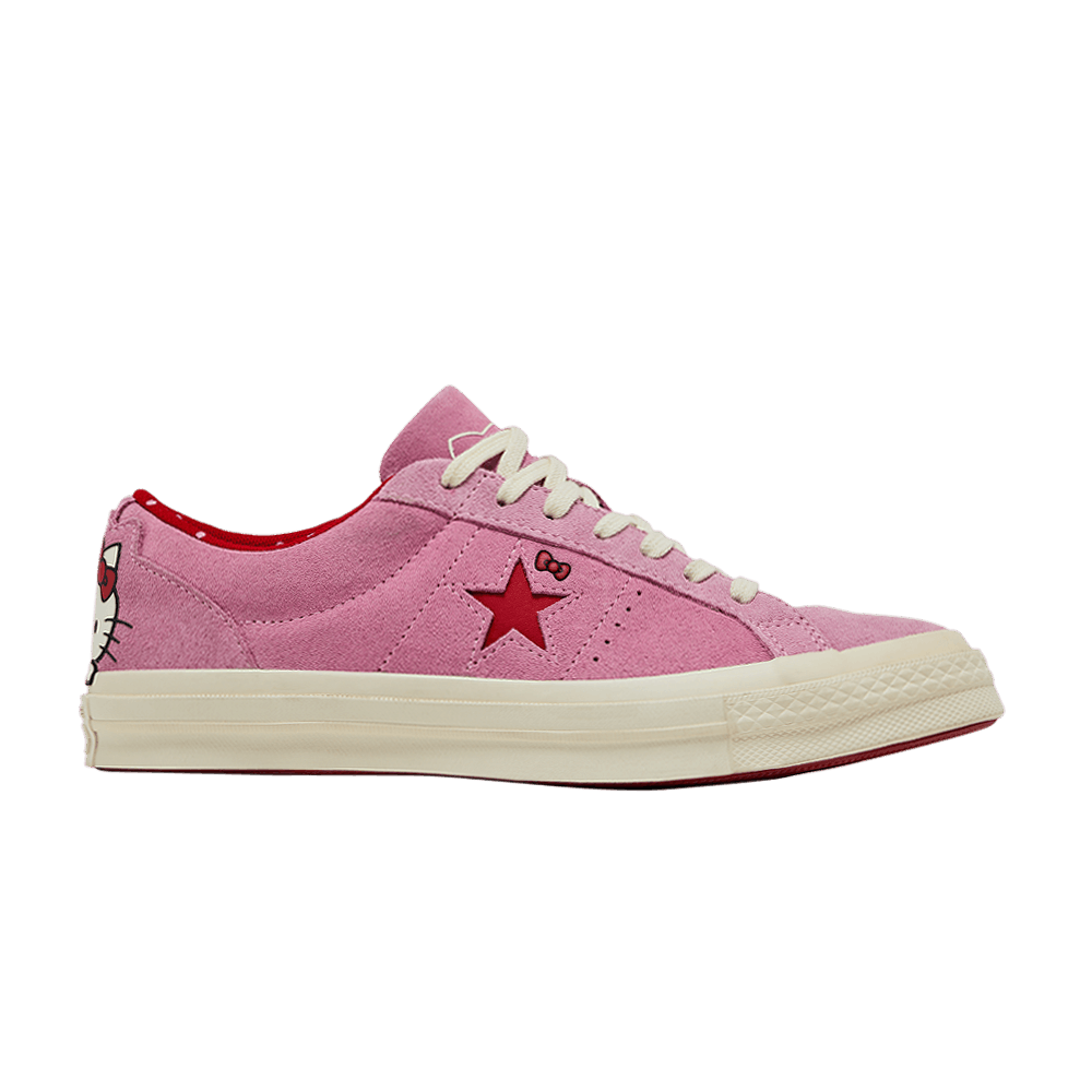 Кроссовки Hello Kitty x Converse One Star Suede Low Top 'Prism Pink'