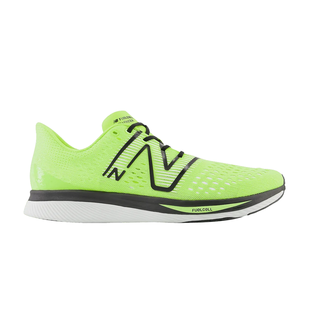 Кроссовки New Balance FuelCell SuperComp Pacer 2E Wide 'Thirty Watt Black'