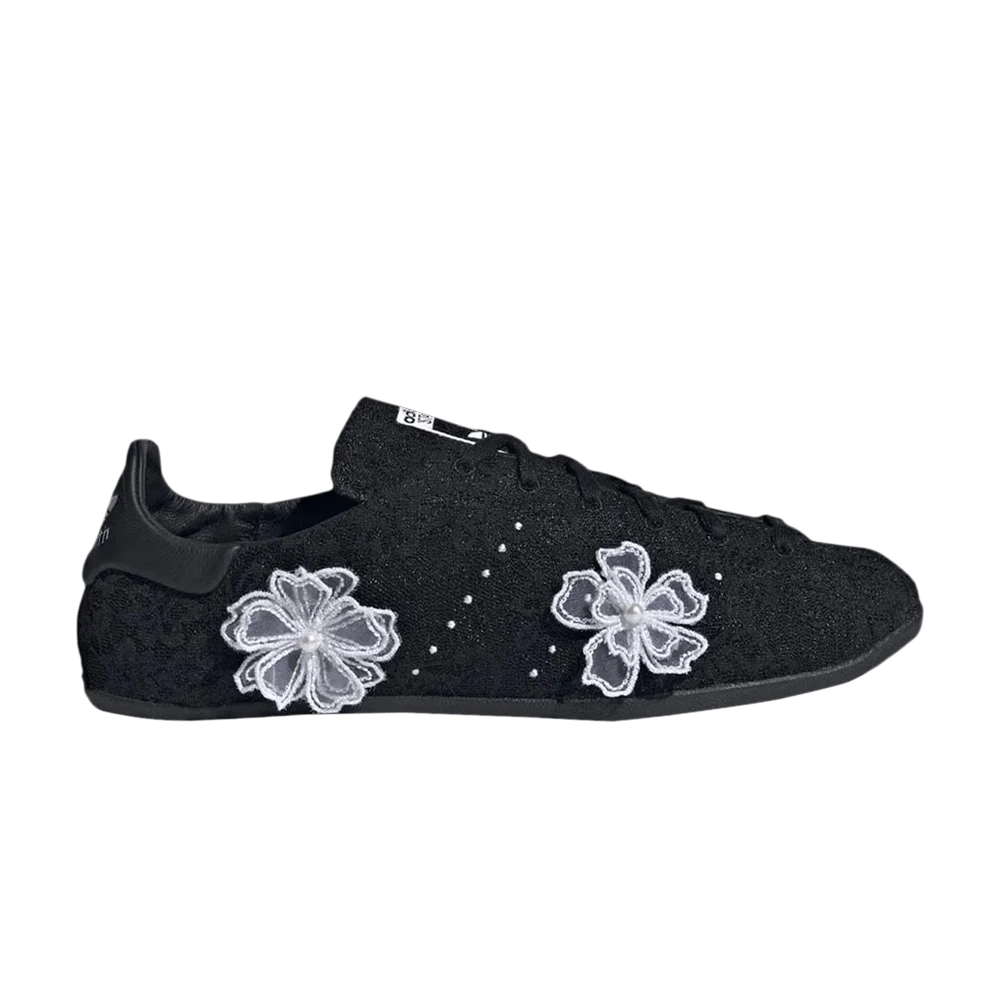 Кроссовки atmos pink x adidas Wmns Stan Smith Lo Pro 'Floral Lace'