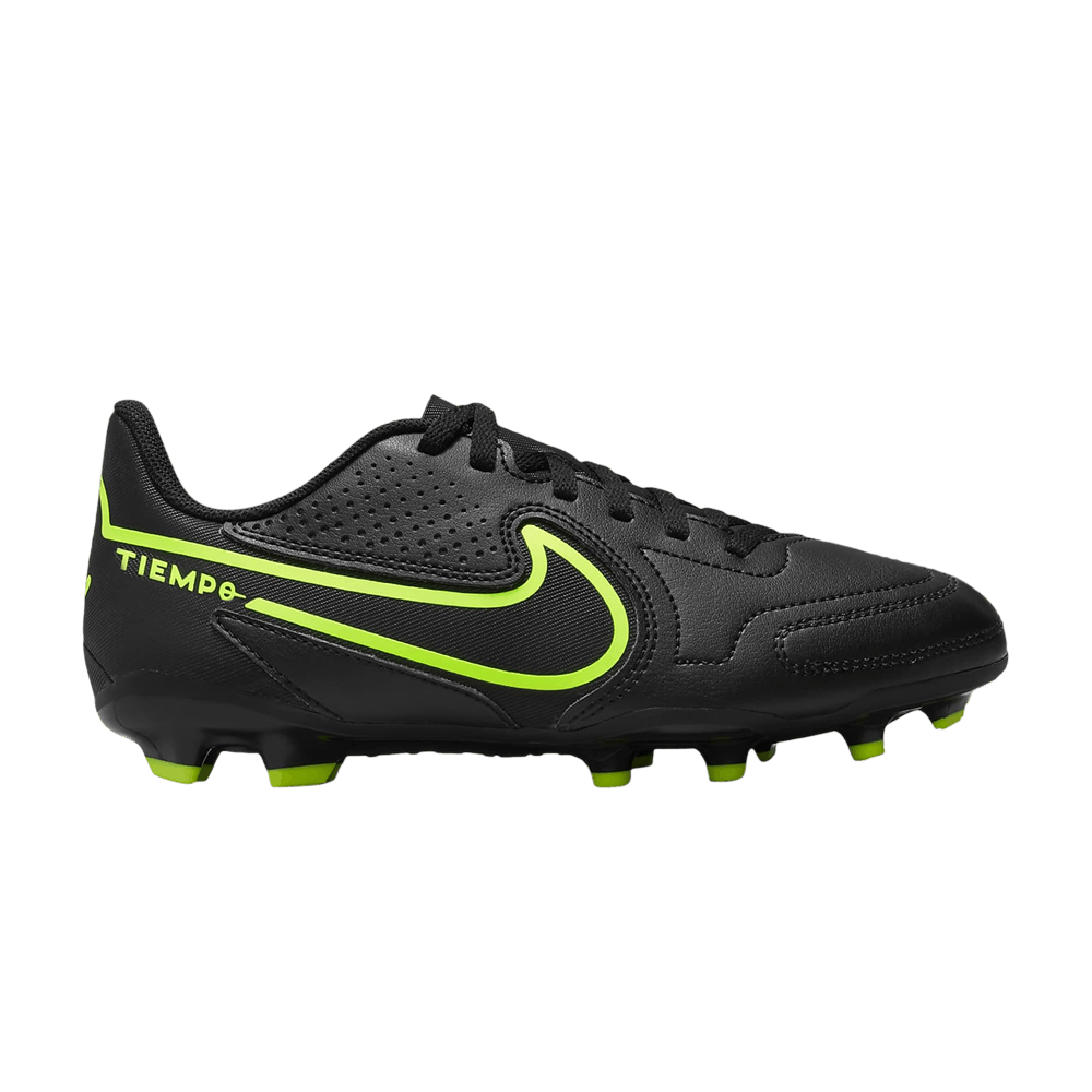 Кроссовки Nike Tiempo Legend 9 Club MG GS 'Black Volt'